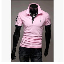 Load image into Gallery viewer, 2019 New Casual Man T Shirt Mens Casual Deer Embroidery Cotton Men Short Sleeve Good Quantity T-shirt Men Asian Size 5XL