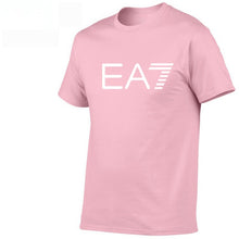 Load image into Gallery viewer, Men Casual EA7 Tee Shirts Hip Hop Fashion Designer T Shirt Unisex Cotton Short Sleeve Tee Shirts Loose Large Leisure T-shirt