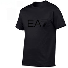 Load image into Gallery viewer, Men Casual EA7 Tee Shirts Hip Hop Fashion Designer T Shirt Unisex Cotton Short Sleeve Tee Shirts Loose Large Leisure T-shirt