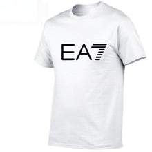 Load image into Gallery viewer, Men Casual EA7 Tee Shirts Hip Hop Fashion Designer T Shirt Unisex Cotton Short Sleeve Tee Shirts Loose Large Leisure T-shirt