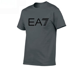 Load image into Gallery viewer, Men Casual EA7 Tee Shirts Hip Hop Fashion Designer T Shirt Unisex Cotton Short Sleeve Tee Shirts Loose Large Leisure T-shirt