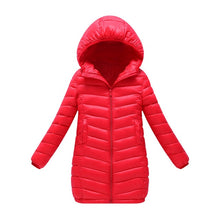 Load image into Gallery viewer, Boys winter coats &amp; Jacket kids Zipper Sport jackets Fashion Patchwork thick Winter jacket  Boy Girls Winter Coat kids clothes