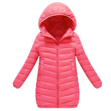 Load image into Gallery viewer, Boys winter coats &amp; Jacket kids Zipper Sport jackets Fashion Patchwork thick Winter jacket  Boy Girls Winter Coat kids clothes