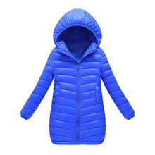 Load image into Gallery viewer, Boys winter coats &amp; Jacket kids Zipper Sport jackets Fashion Patchwork thick Winter jacket  Boy Girls Winter Coat kids clothes