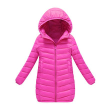 Load image into Gallery viewer, Boys winter coats &amp; Jacket kids Zipper Sport jackets Fashion Patchwork thick Winter jacket  Boy Girls Winter Coat kids clothes