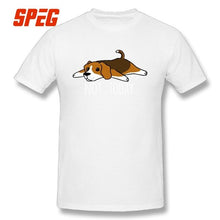 Load image into Gallery viewer, Funny Not Today Beagle dog T Shirts Round Collar T-Shirts Summer Pure Cotton Original Short-Sleeve Male Tees