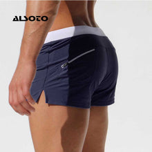 Load image into Gallery viewer, ALSOTO Summer Swimwear Men Breathable Men's Swimsuits Trunks Boxer Briefs Sunga SwimSuits Maillot De Bain Beach Shorts 2019 New
