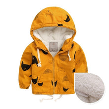 Load image into Gallery viewer, Benemaker Winter Fleece Jackets For Boy Trench Children's Clothing 2-10Y Hooded Warm Outerwear Windbreaker Baby Kids Coats JH019
