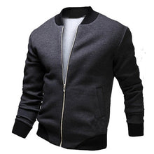 Load image into Gallery viewer, ZOGAA Spring Autumn Plus Size Mens Coats and Jackets Men's Zipper Jacket Casual Streetwear Hip Hop Slim Fit Coat Men Clothing